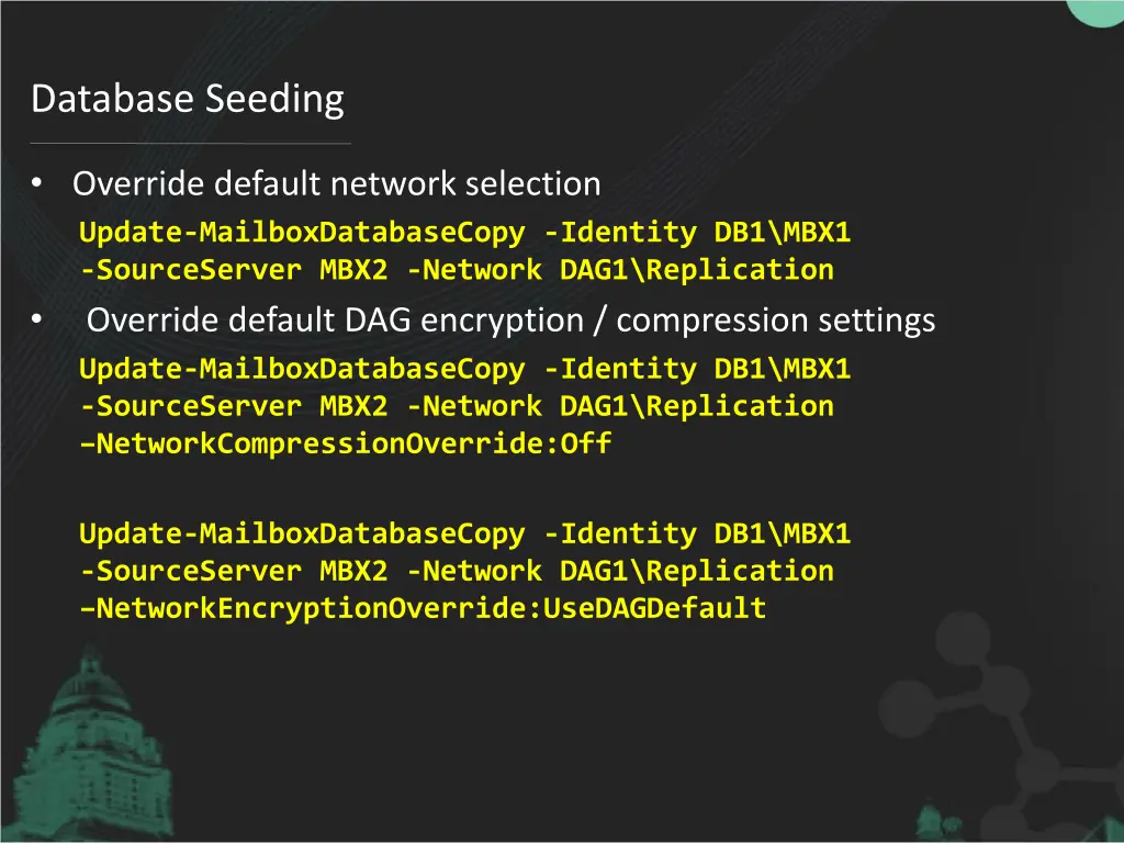 database seeding 2