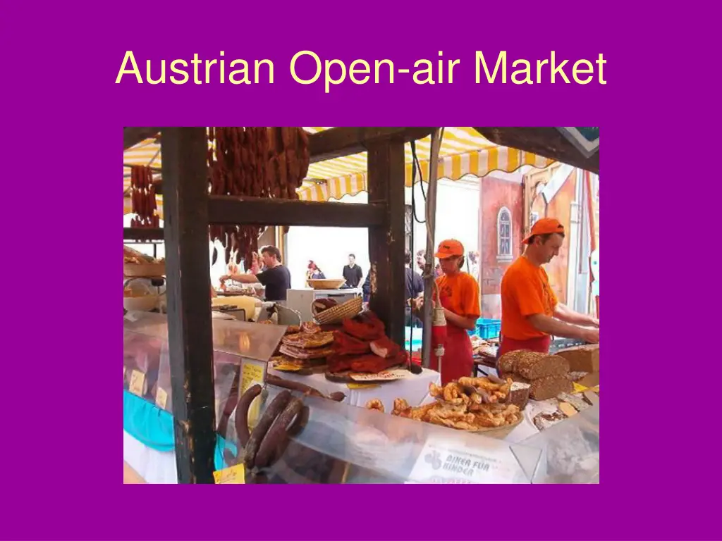 austrian open air market