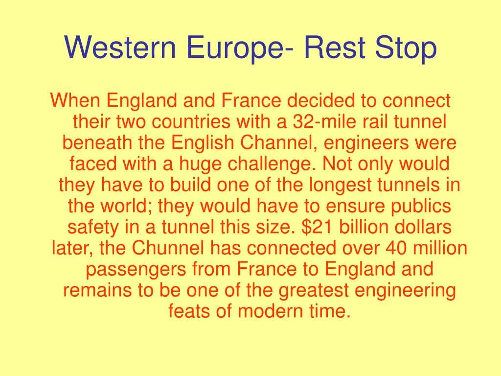 western europe rest stop 4