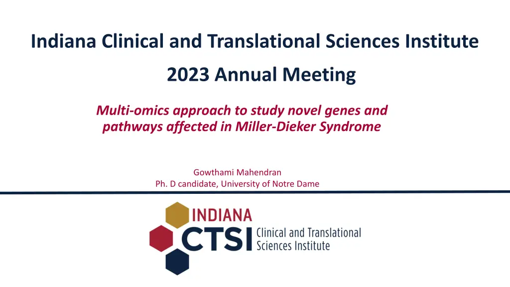 indiana clinical and translational sciences