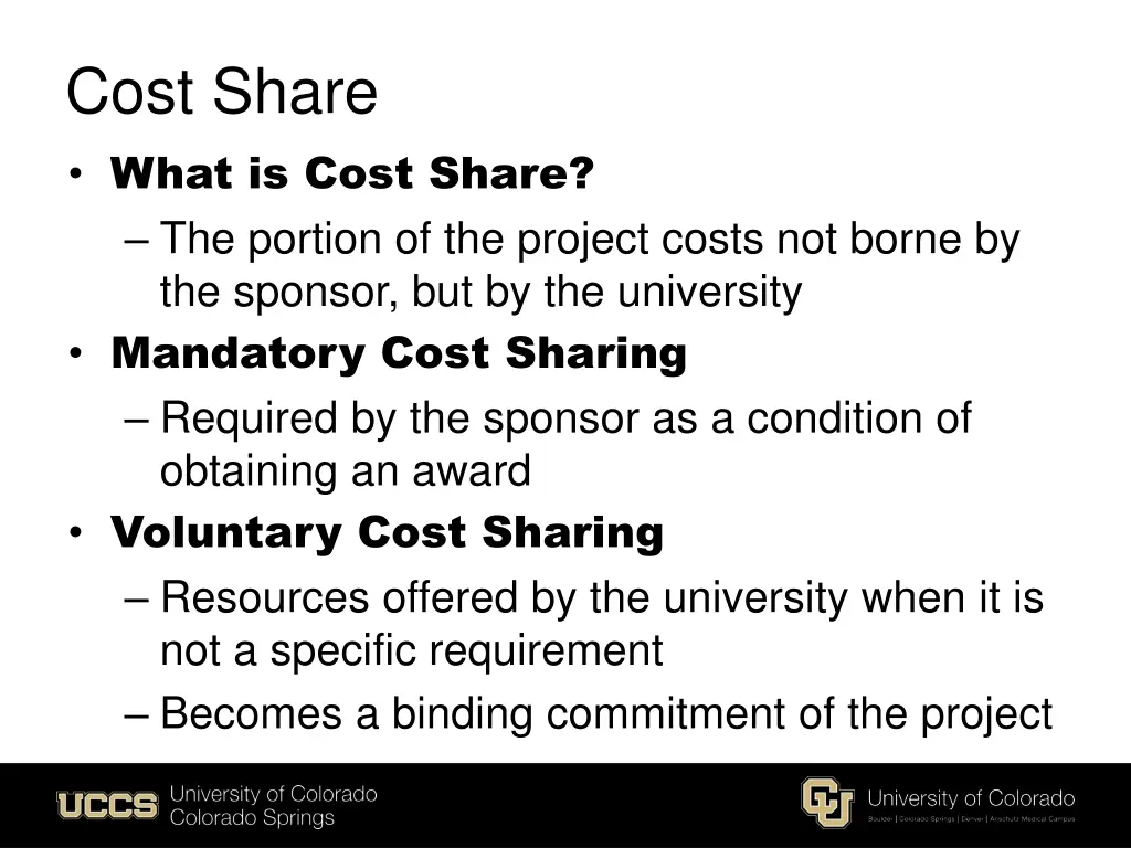 cost share what is cost share the portion