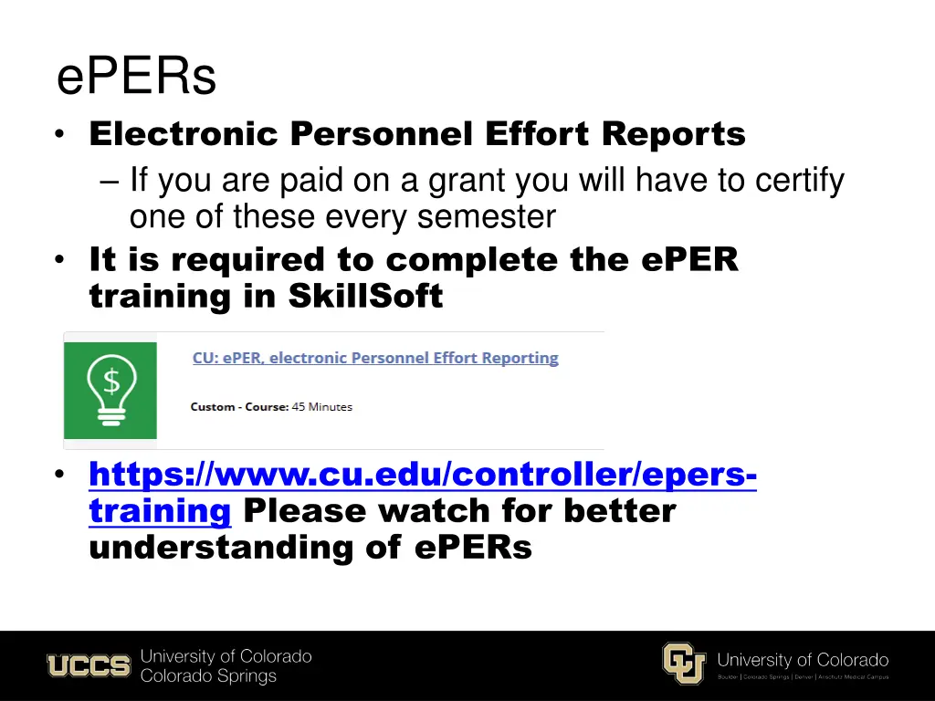 epers electronic personnel effort reports