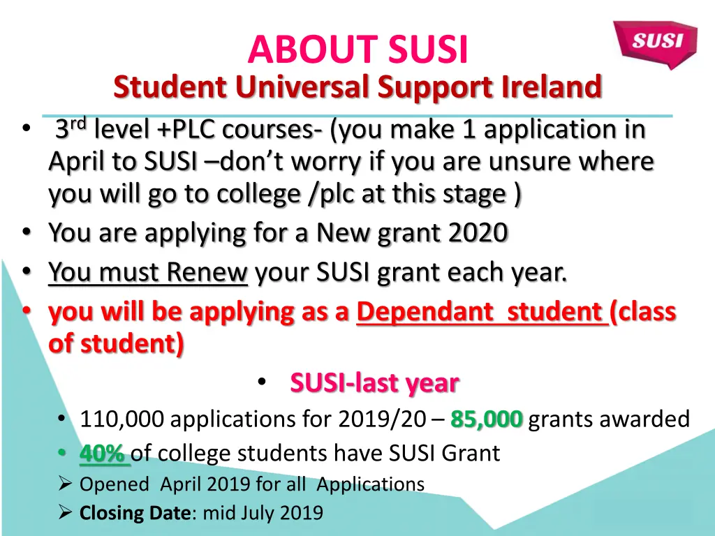 about susi