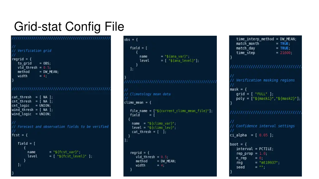 grid stat config file