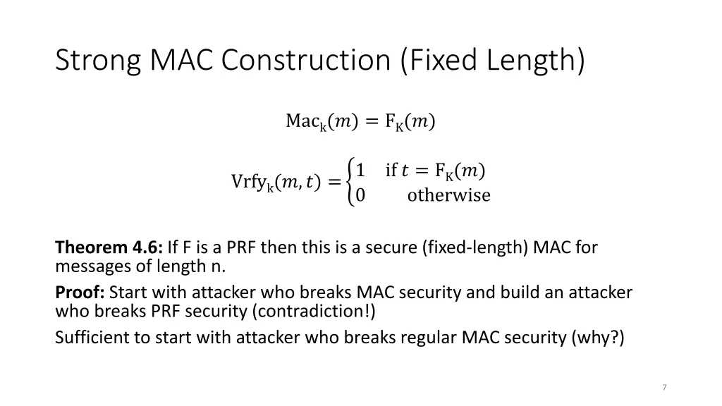 strong mac construction fixed length 1