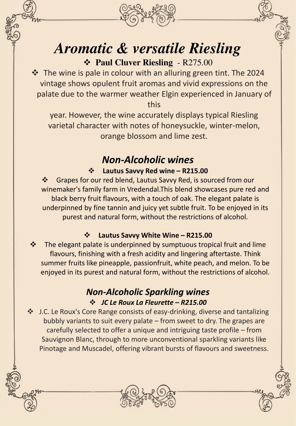 aromatic versatile riesling paul cluver riesling