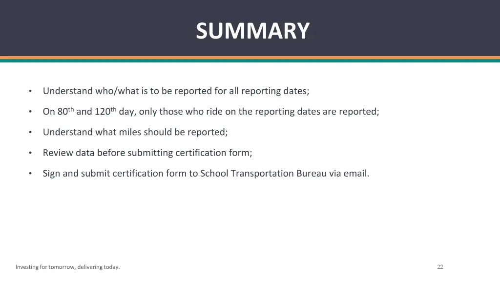 summary