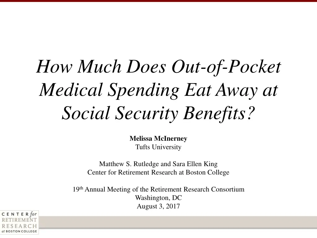 how much does out of pocket medical spending