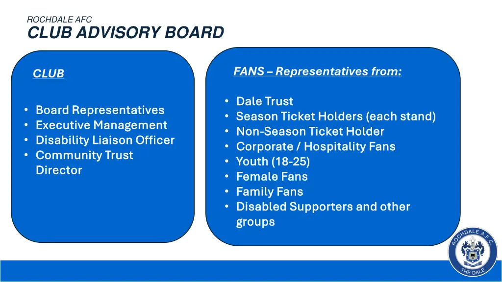 rochdale afc club advisory board 1