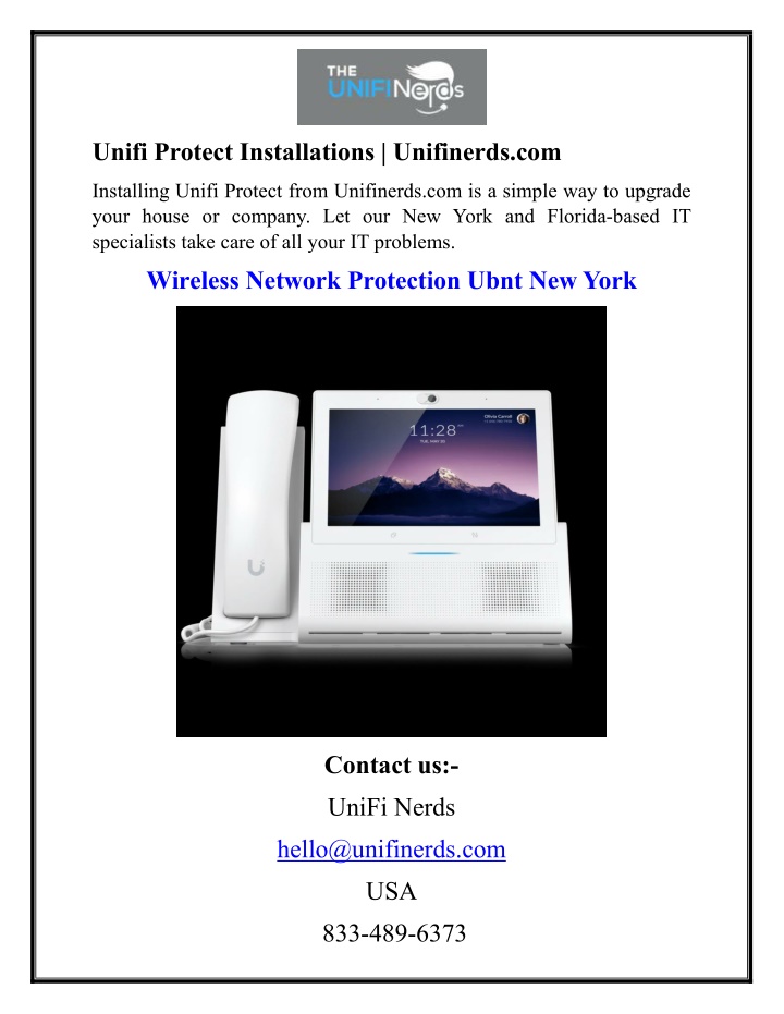 unifi protect installations unifinerds com