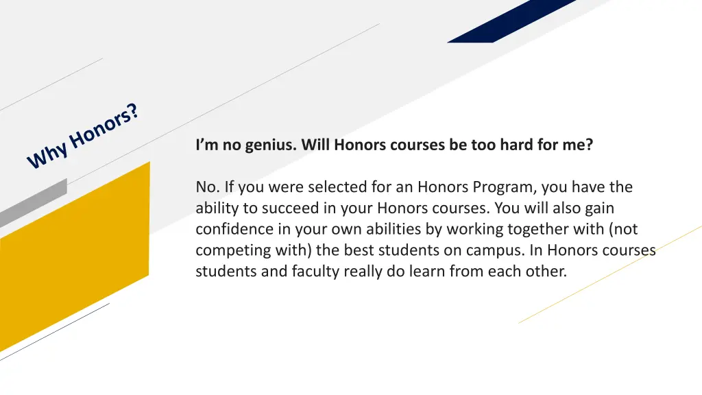 i m no genius will honors courses be too hard