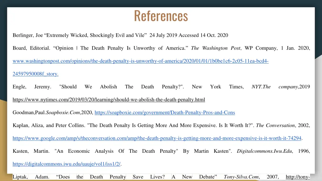 references