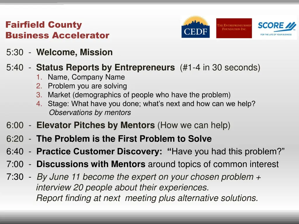 fairfield county business accelerator