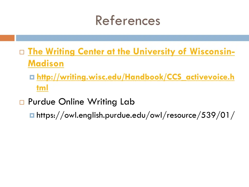 references