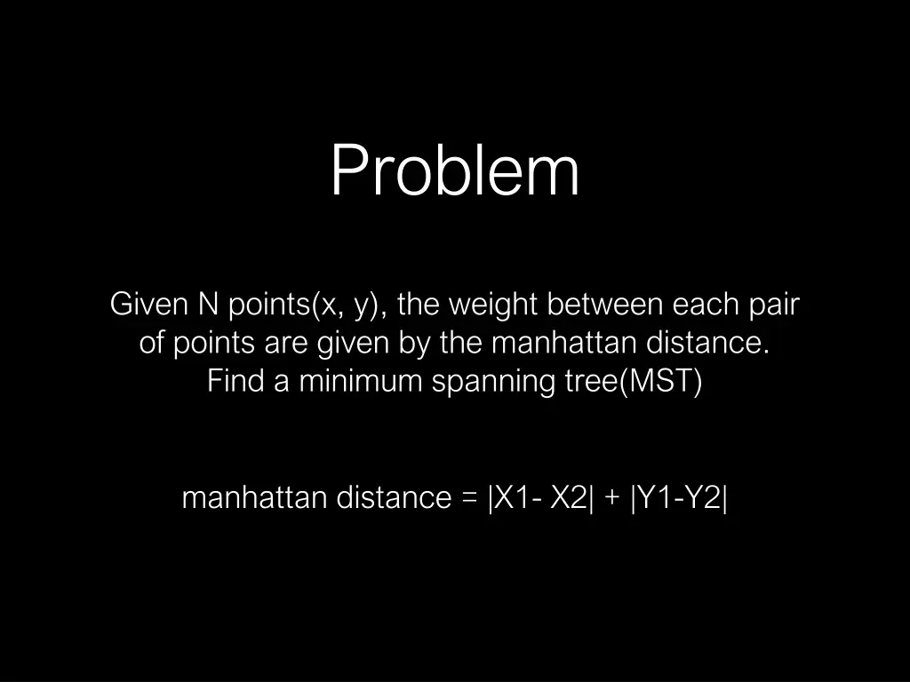 problem