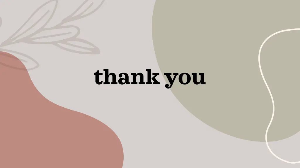 thank you