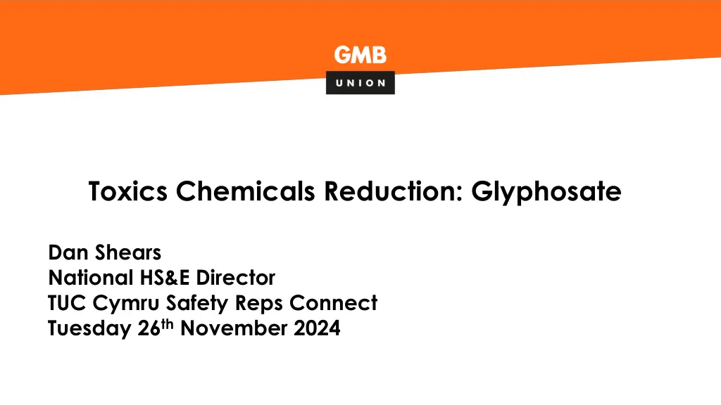 toxics chemicals reduction glyphosate