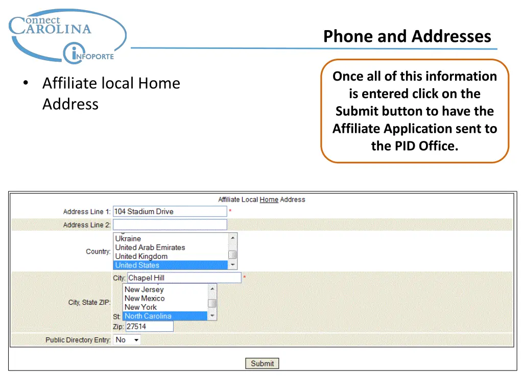 phone and addresses 2
