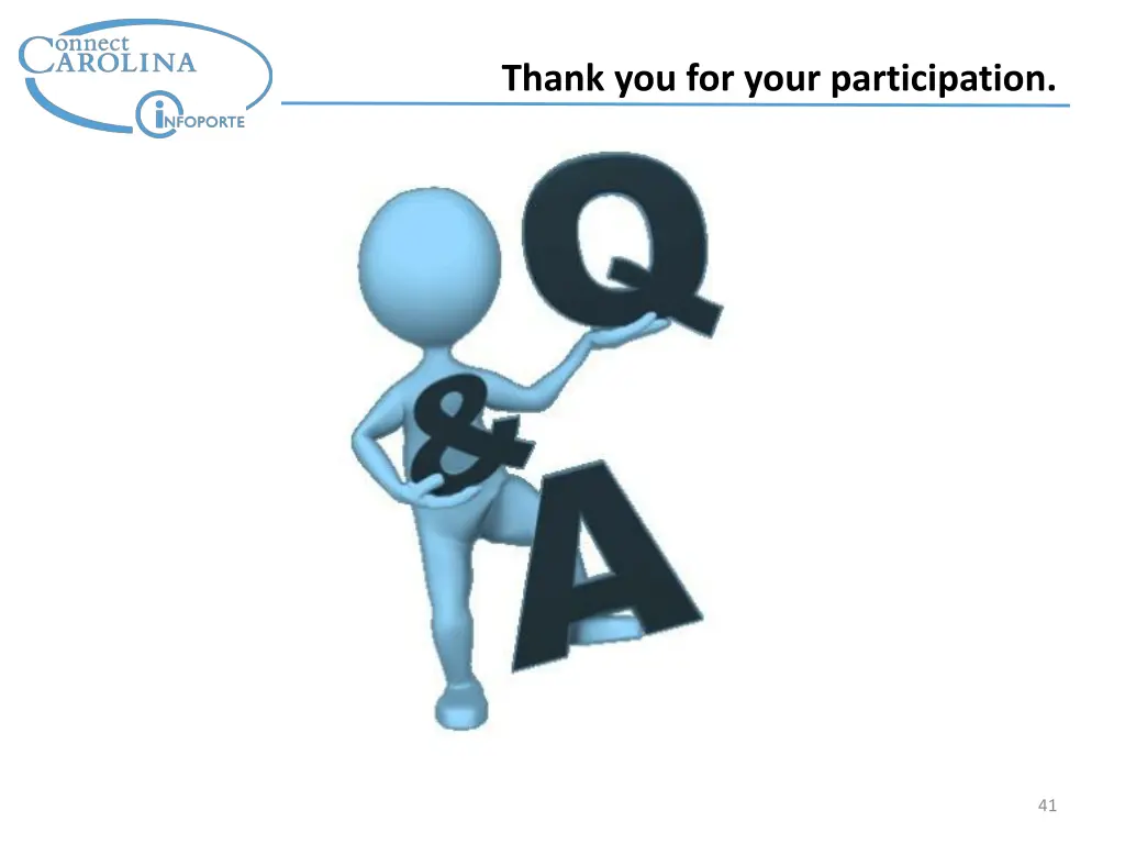 thank you for your participation