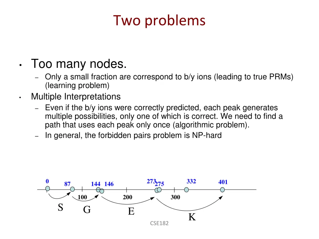 two problems
