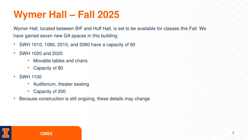 wymer hall fall 2025