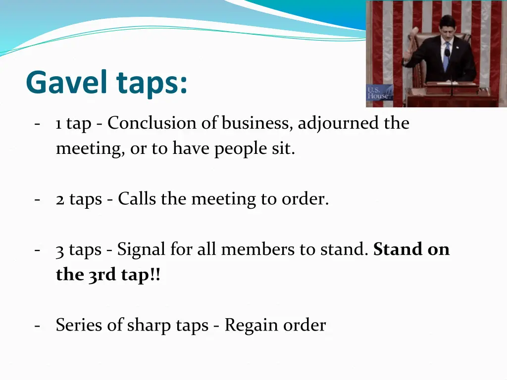 gavel taps 1