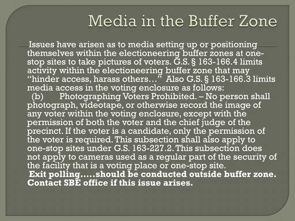 issues have arisen as to media setting