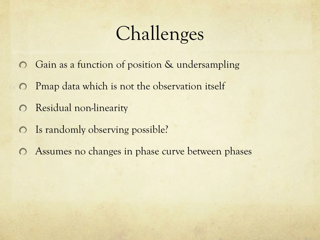 challenges