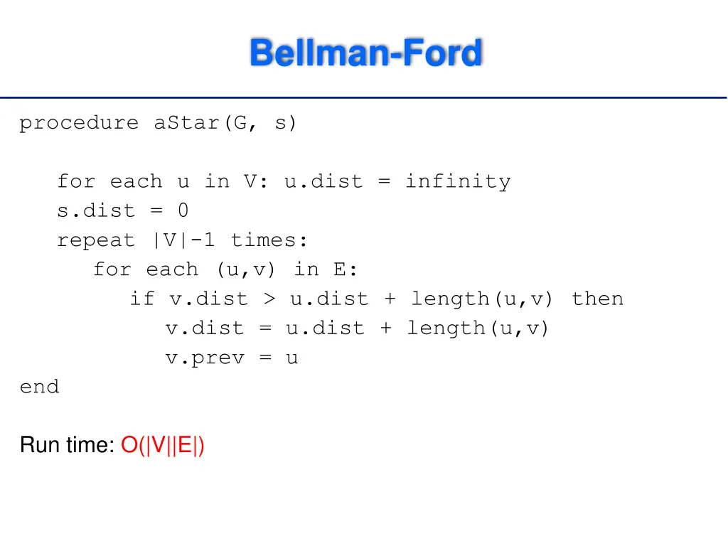 bellman ford 1