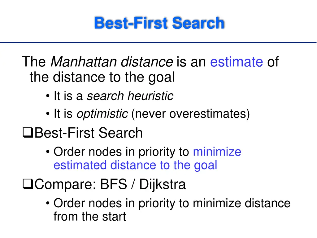 best first search