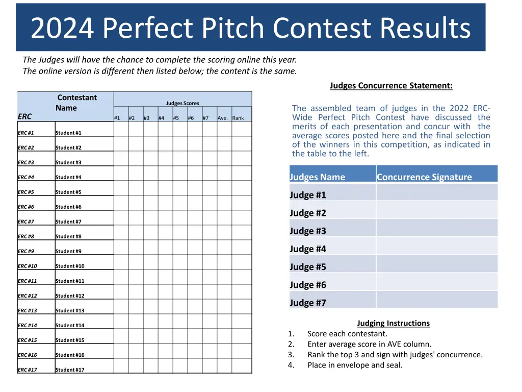 2024 perfect pitch contest results