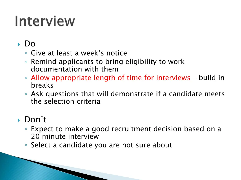 do give at least a week s notice remind