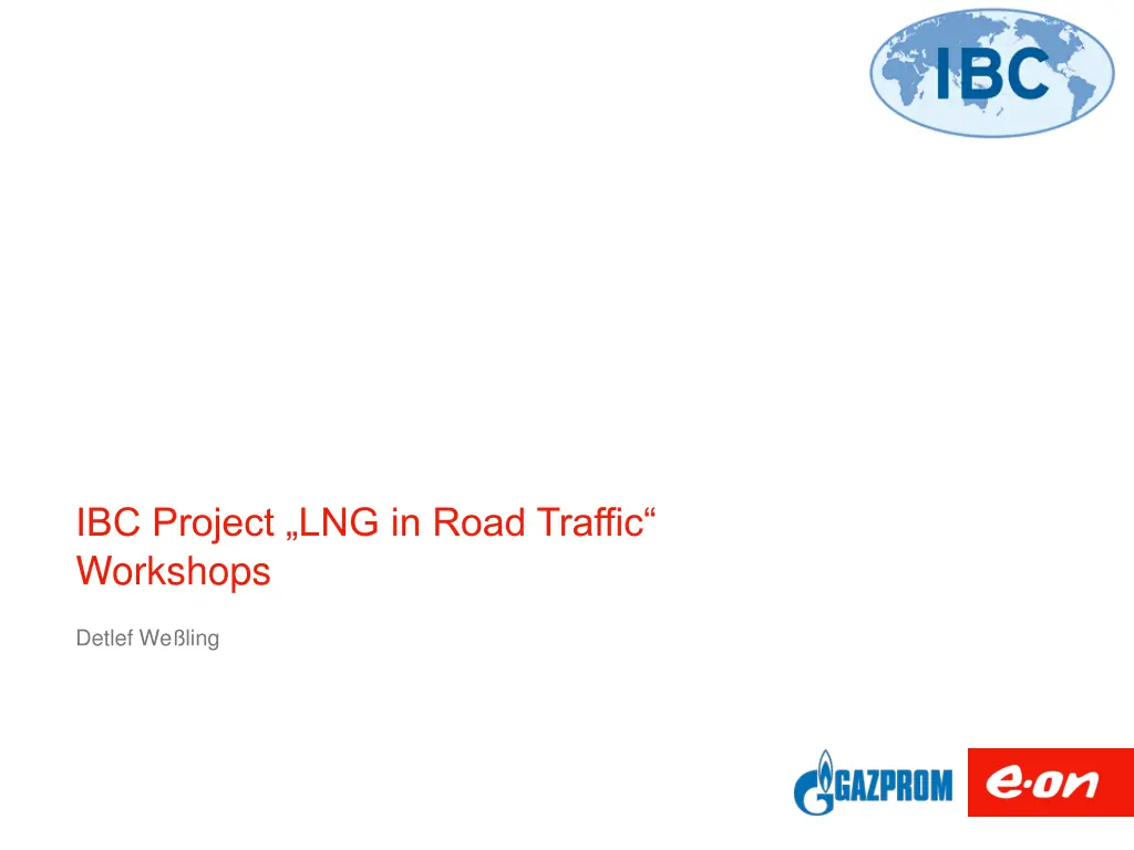 ibc project lng in road traffic workshops