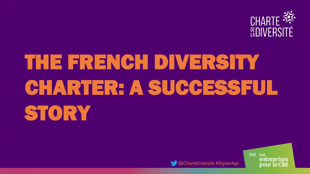 the french diversity the french diversity charter