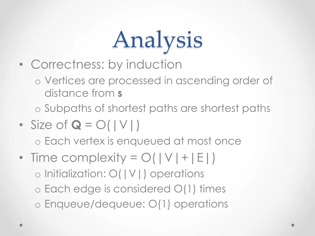 analysis