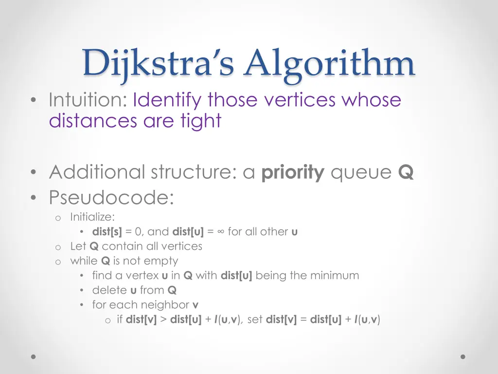 dijkstra s algorithm intuition identify those