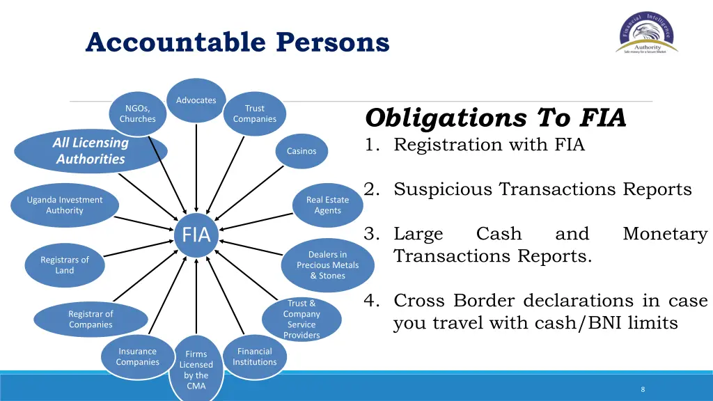 accountable persons