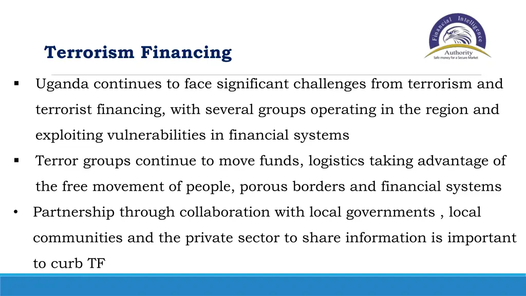 terrorism financing