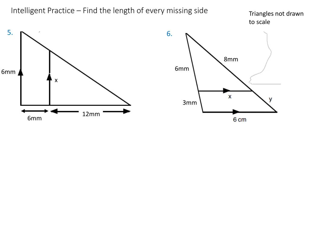 intelligent practice find the length of every 1