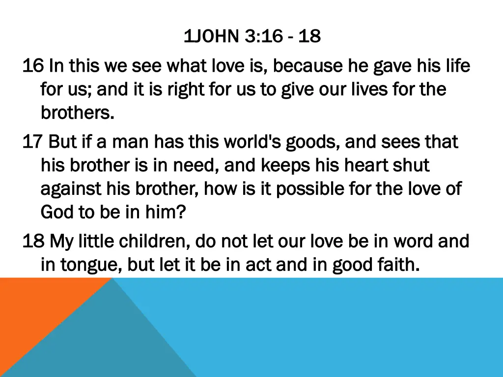 1john 3 16 18
