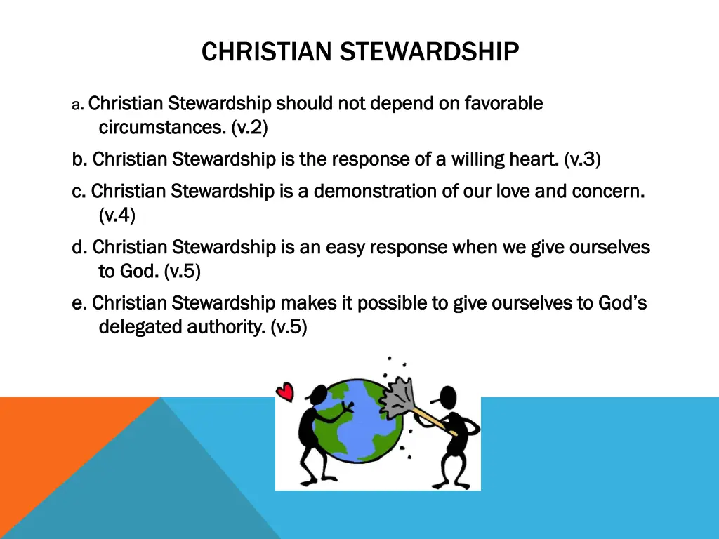 christian stewardship