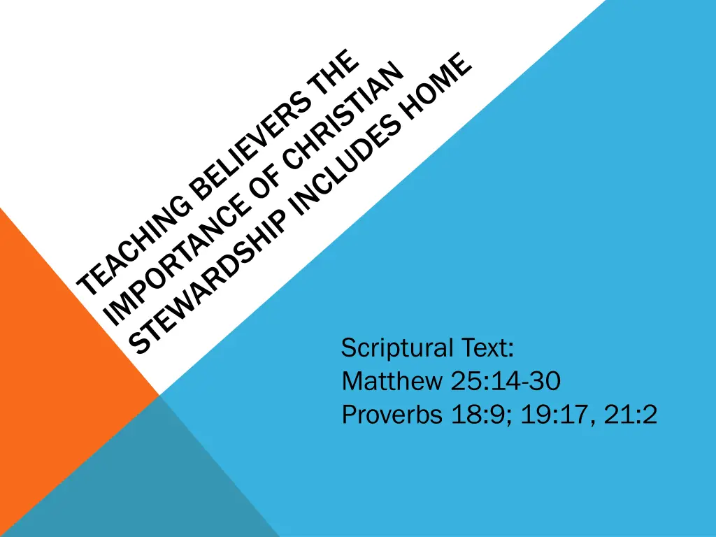 scriptural text matthew 25 14 30 proverbs