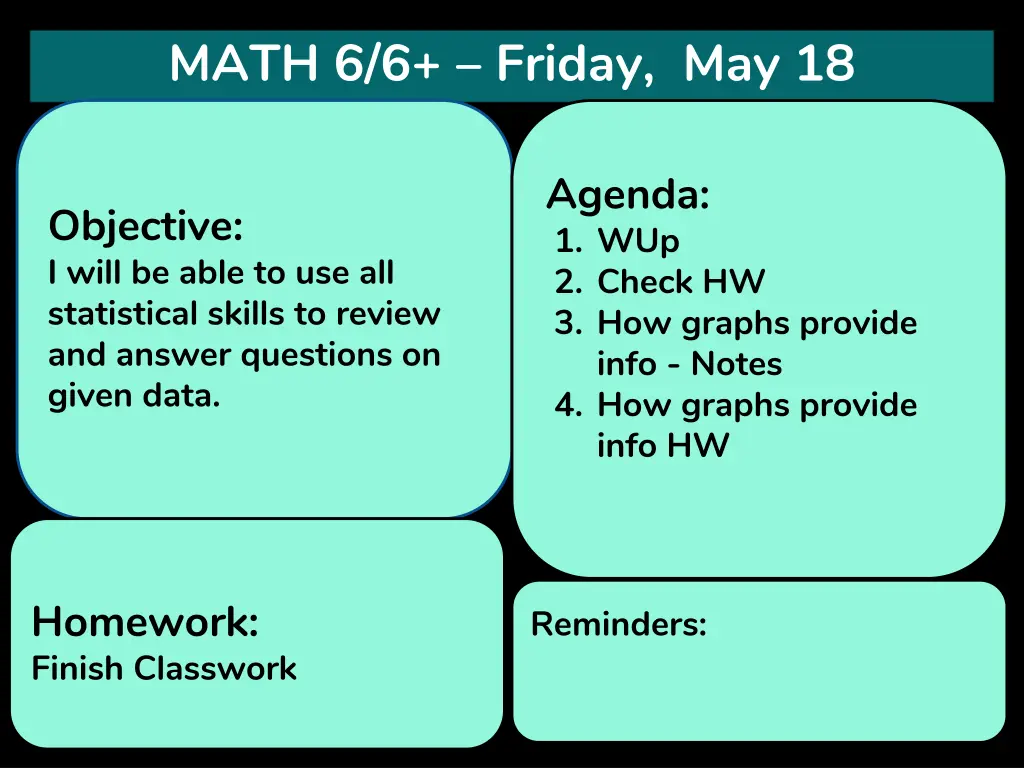 math 6 6 friday may 18
