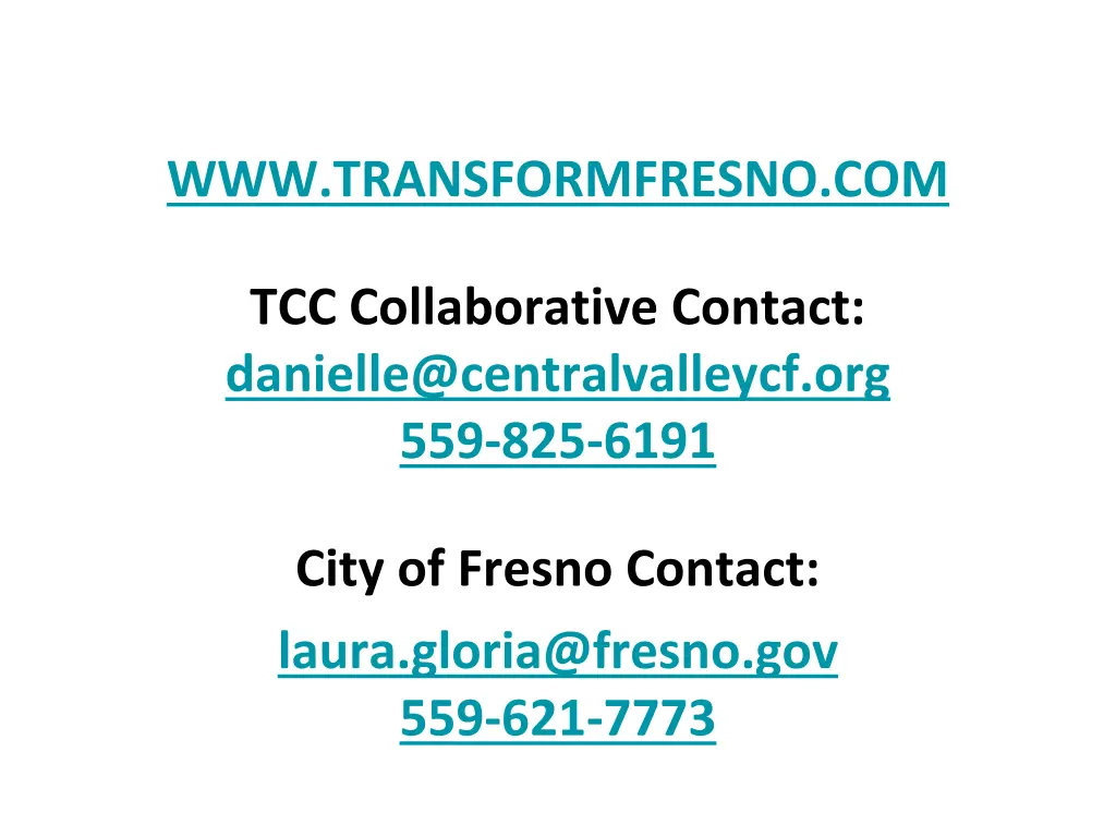www transformfresno com