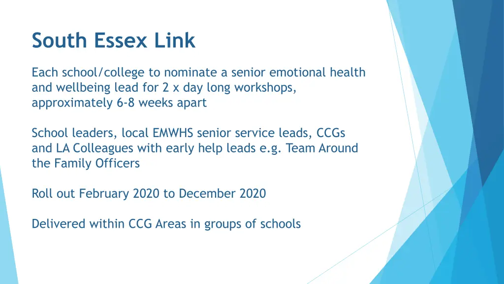 south essex link