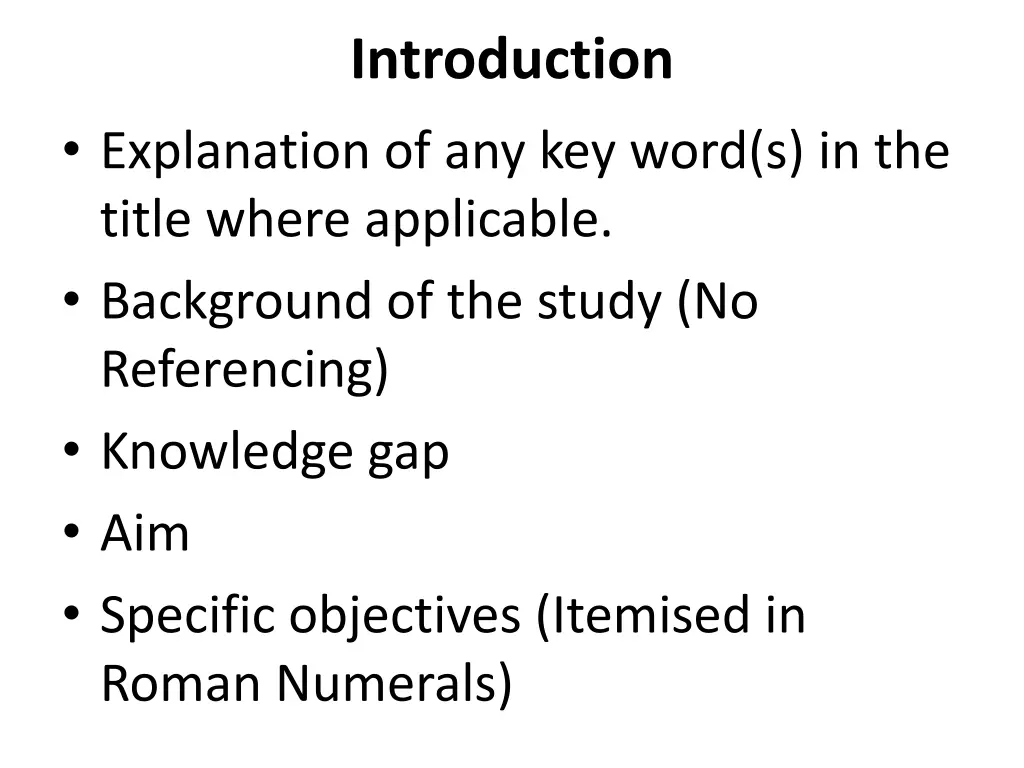 introduction