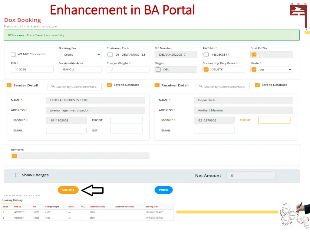 enhancement in ba portal enhancement in ba portal 5