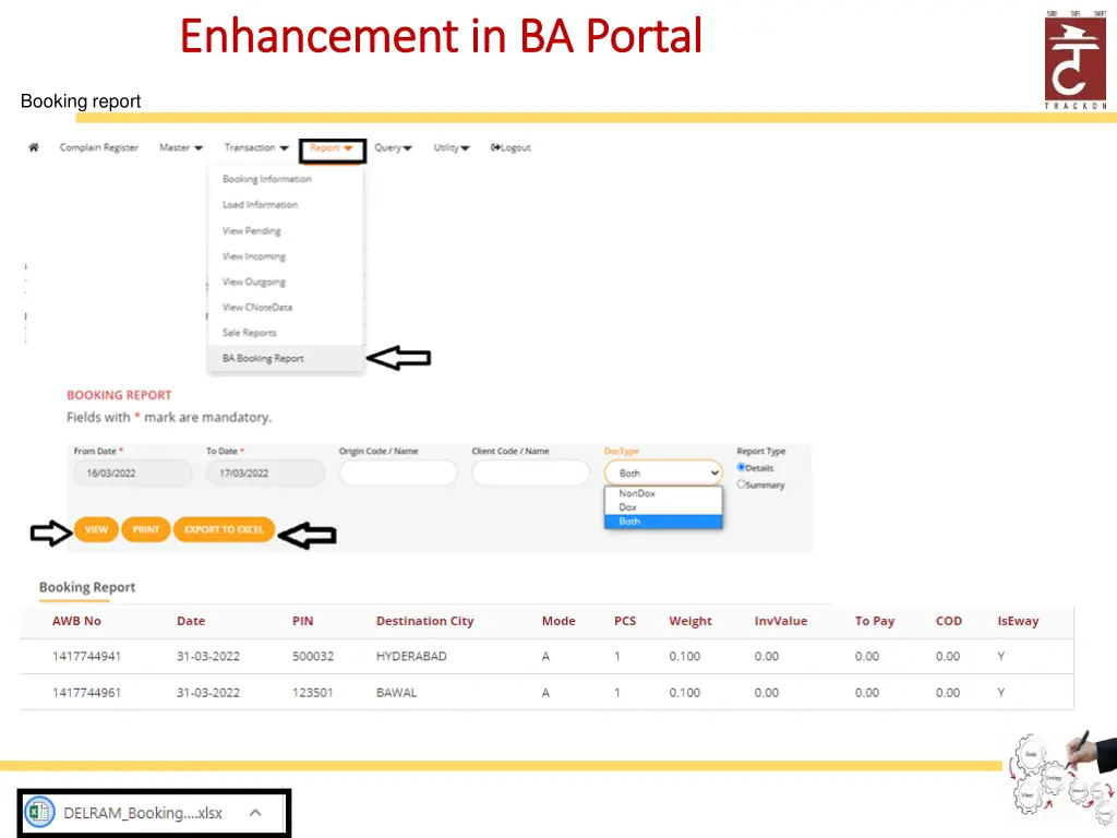 enhancement in ba portal enhancement in ba portal 7