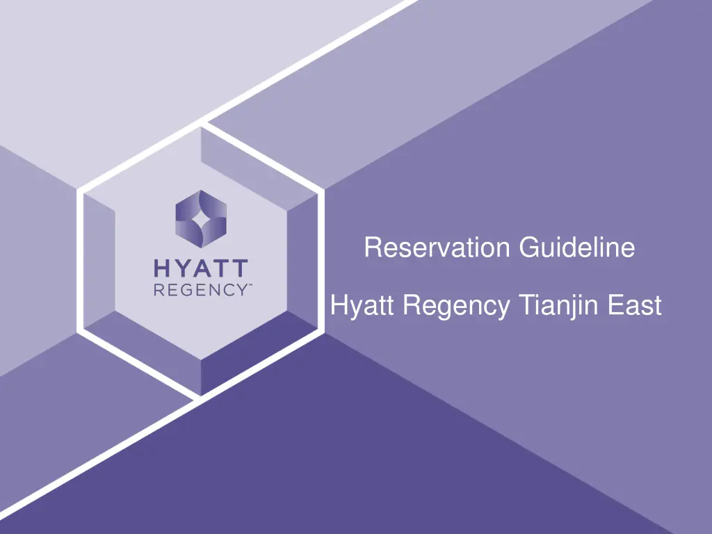 reservation guideline