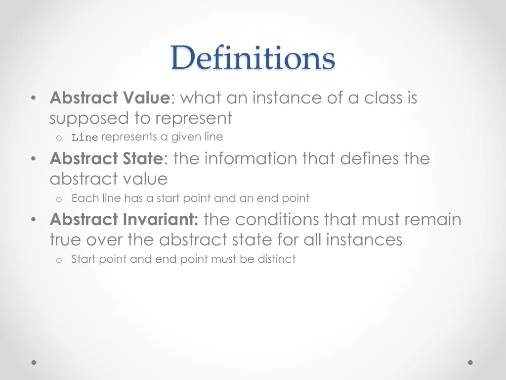 definitions